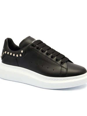 Alexander McQueen Skórzane sneakersy