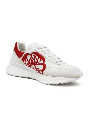 Alexander McQueen Skórzane sneakersy Sprint Runner