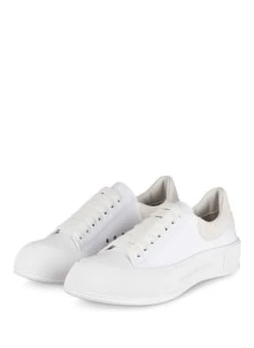 Alexander Mcqueen Sneakersy Plimsoll weiss