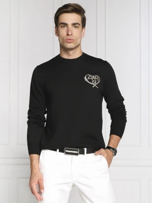 Alexander McQueen Sweter | Regular Fit czarny
