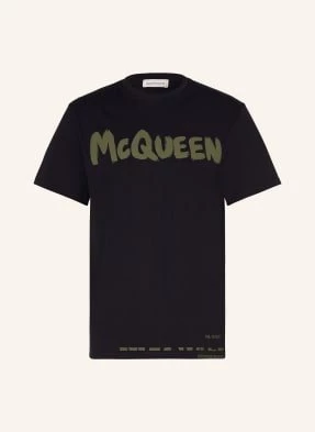 Alexander Mcqueen T-Shirt schwarz