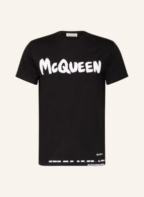 Alexander Mcqueen T-Shirt schwarz