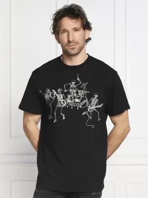Alexander McQueen T-shirt SKELETON BAND PRT | Regular Fit