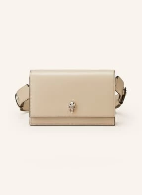 Alexander Mcqueen Torba Na Ramię Skull Small beige