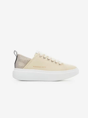 ALEXANDER SMITH Skórzane sneakersy w kolorze beżowym rozmiar: 37