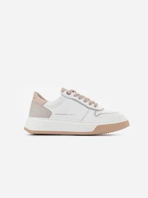 ALEXANDER SMITH Skórzane sneakersy w kolorze białym rozmiar: 38