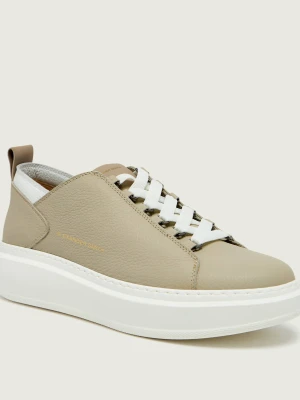 Alexander Smith Skórzane sneakersy Wembley Deconstructed beżowy