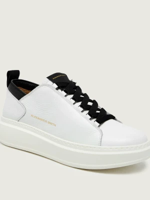 Alexander Smith Skórzane sneakersy Wembley Deconstructed biały