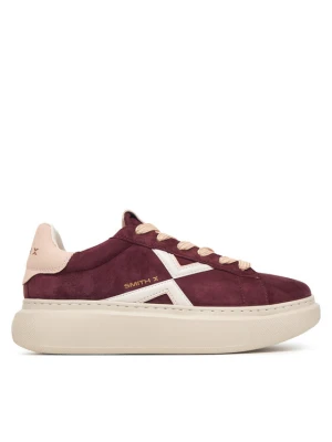 Alexander Smith Sneakersy College SXBECGW-9758 Bordowy