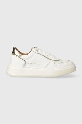 Alexander Smith sneakersy skórzane Harrow kolor biały ASAZHWW1651WGD