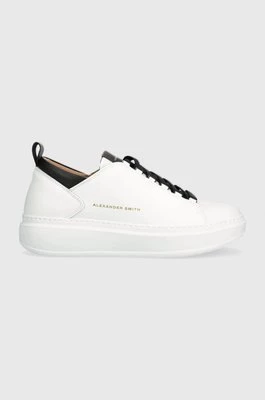 Alexander Smith sneakersy skórzane Wembley kolor biały ASAZWYM2260WBK