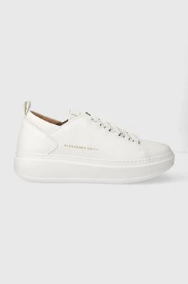 Alexander Smith sneakersy skórzane Wembley kolor biały ASAZWYM2263TWT