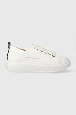 Alexander Smith sneakersy skórzane Wembley kolor biały ASAZWYW0106TWT