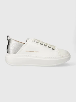 Alexander Smith sneakersy skórzane Wembley kolor biały ASAZWYW0493WSV