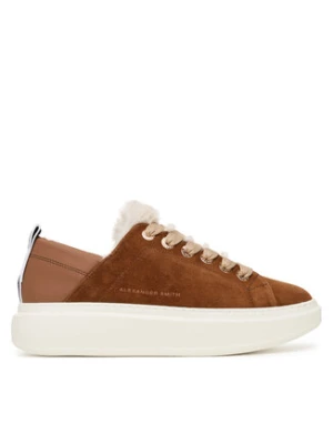 Alexander Smith Sneakersy Wembley Folded ASBCWRW Brązowy