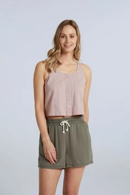 Ali - damska kamizelka z bawełny organicznej - Purple Animal