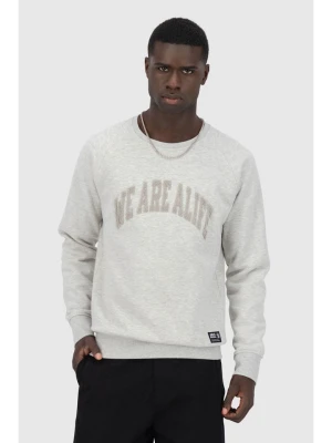 alife and kickin Bluza "Levin" w kolorze szarym rozmiar: M