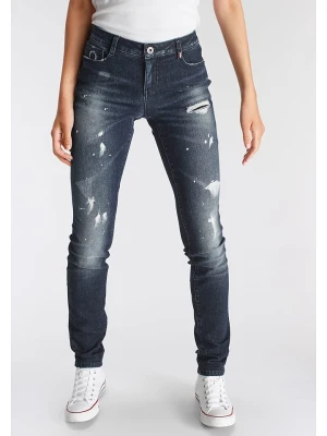 alife and kickin Dżinsy - Slim fit - w kolorze granatowym rozmiar: W36