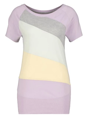 alife and kickin Koszulka "Lenia" w kolorze fioletowym ze wzorem rozmiar: L