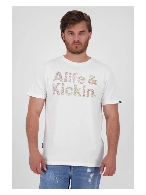 alife and kickin Koszulka "Logo Icon" w kolorze białym rozmiar: L