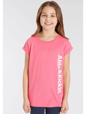 alife and kickin Koszulka w kolorze różowym rozmiar: 128