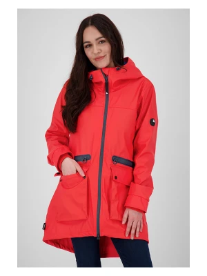 alife and kickin Kurtka przeciwdeszczowa "Audrey" w kolorze czerwonym rozmiar: XL
