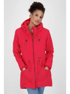 alife and kickin Kurtka zimowa "CharlotteAK" w kolorze biało-czerwonym rozmiar: M