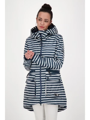 alife and kickin Parka "Audrey" w kolorze granatowo-białym rozmiar: S