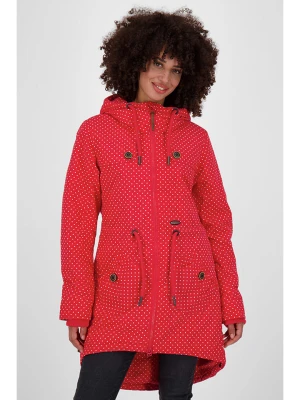 alife and kickin Parka "Karlotti" w kolorze czerwonym rozmiar: S