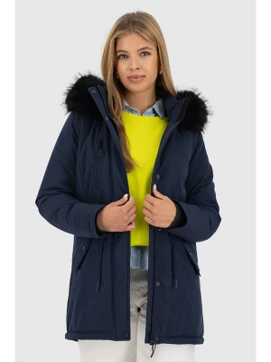 alife and kickin Parka "KierseyAK" w kolorze granatowym rozmiar: M