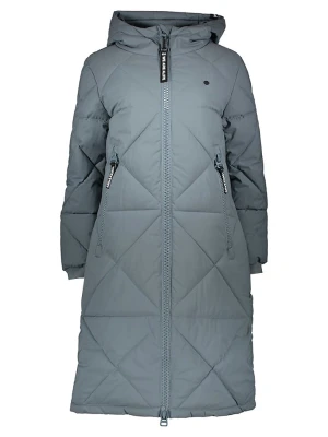 alife and kickin Płaszcz zimowy "Enya" w kolorze błękitnym rozmiar: M