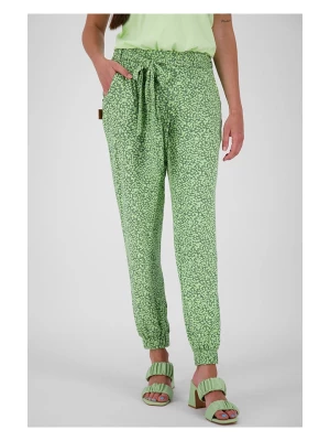 alife and kickin Spodnie "AliceAK" w kolorze zielonym rozmiar: M