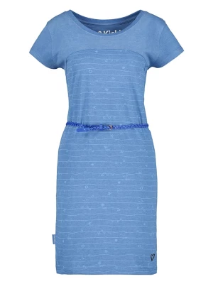 alife and kickin Sukienka "Clarice" w kolorze niebieskim rozmiar: L