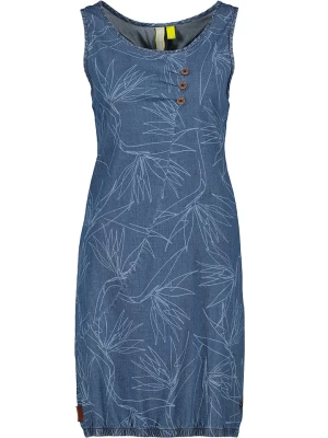 alife and kickin Sukienka dżinsowa "Cameron" w kolorze niebieskim rozmiar: M