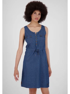 alife and kickin Sukienka dżinsowa "Doris" w kolorze niebieskim rozmiar: XL