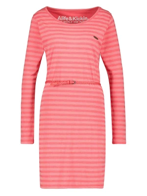 alife and kickin Sukienka "Ellin" w kolorze jasnoróżowym rozmiar: XL