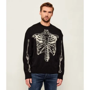 All Saints Wełniany sweter SKELLI | Oversize fit