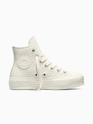 All Star Lift Platform Crocodile Converse