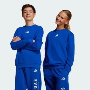 All SZN Graphic Crew Sweatshirt Kids Adidas niebieski