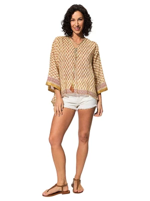 Aller Simplement Bluzka w kolorze beżowym rozmiar: 34-40