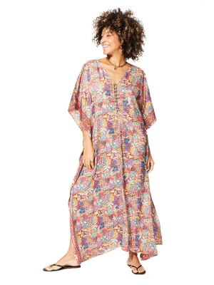 Aller Simplement Kaftan ze wzorem rozmiar: 34-40