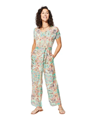 Aller Simplement Kombinezon w kolorze błękitno-pomarańczowym rozmiar: 42