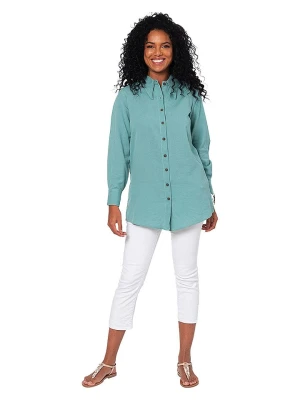 Aller Simplement Koszula w kolorze turkusowym rozmiar: 42