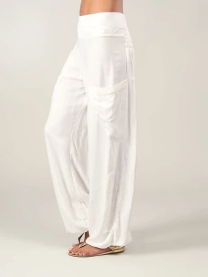 Aller Simplement Spodnie w kolorze białym rozmiar: 38-42