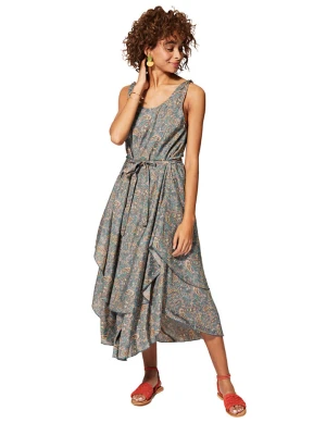 Aller Simplement Sukienka w kolorze błękitno-beżowym rozmiar: 38/40