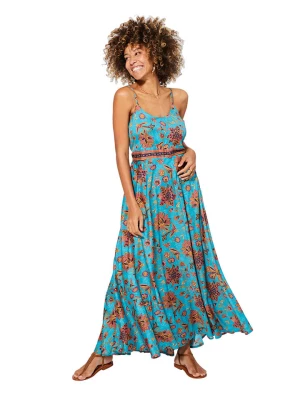 Aller Simplement Sukienka w kolorze błękitno-pomarańczowym rozmiar: 34-40