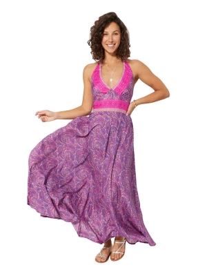 Aller Simplement Sukienka w kolorze fioletowo-różowo-beżowym rozmiar: 34-40