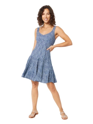 Aller Simplement Sukienka w kolorze granatowo-białym rozmiar: 38/40