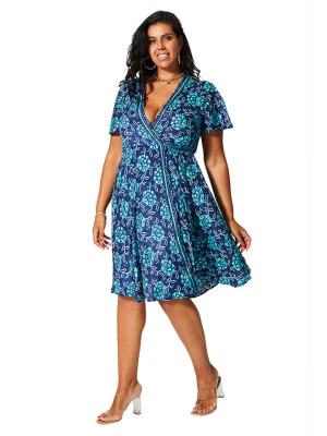 Aller Simplement Sukienka w kolorze granatowym rozmiar: 50/52