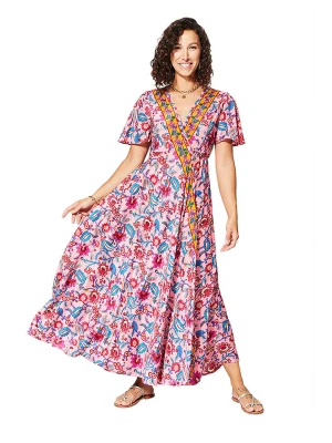 Aller Simplement Sukienka w kolorze jasnoróżowo-czerwonym rozmiar: 42